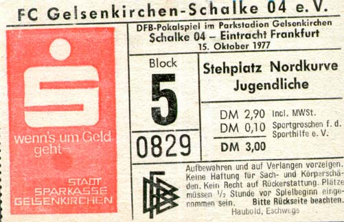 Eintrittskarte
